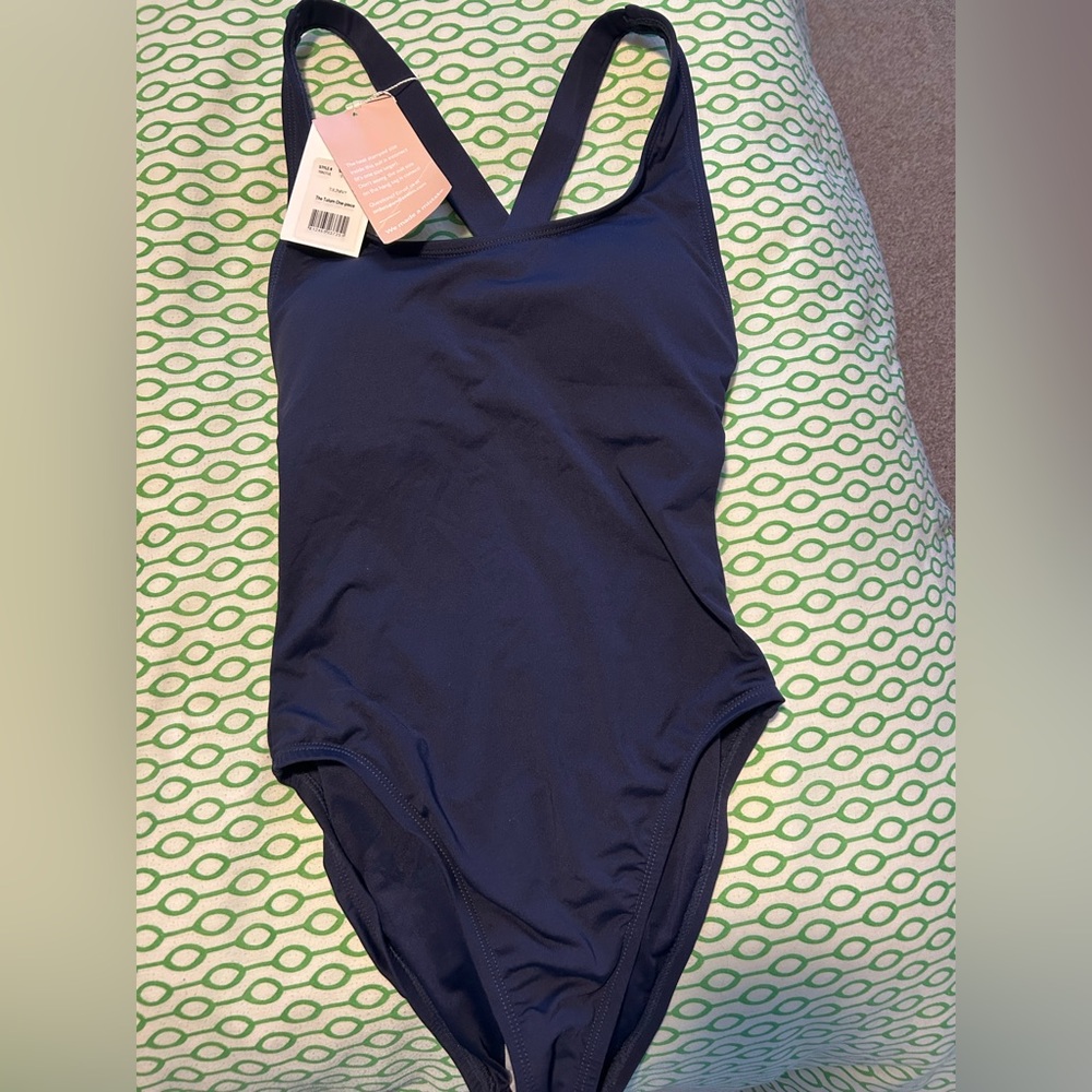 Andie Tulum Navy One Piece Swimsuit